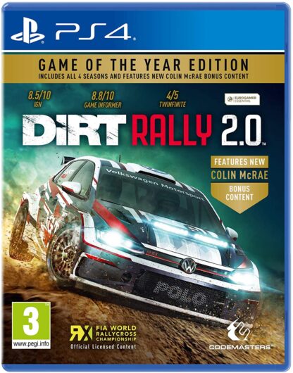 DiRT Rally 2.0 Game of the Year Edition (輸入版) - PS4