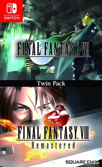 【日本語対応】Final Fantasy VII & Final Fantasy VIII Remastered - Twin Pack (輸入版) - Nintendo Switch