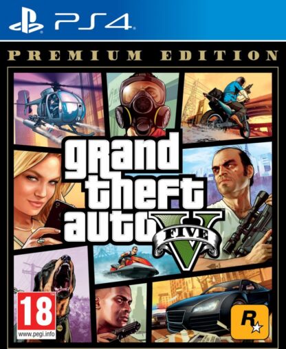 Grand Theft Auto V Premium Edition (輸入版) - PS4