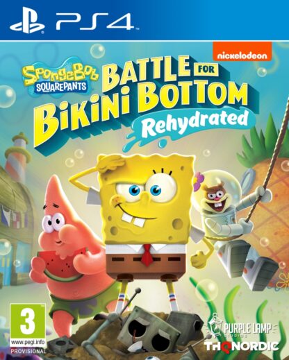 【日本語対応】Spongebob SquarePants: Battle for Bikini Bottom - Rehydrated (輸入版) - PS4