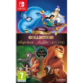 【日本語対応】Disney Classic Games Collection: The Jungle Book, Aladdin, The Lion King (輸入版) - Nintendo Switch