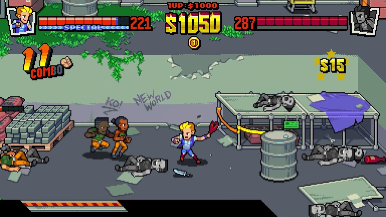 Double Dragon Gaiden: Rise of the Dragons (輸入版) - PS4 - 画像 (5)