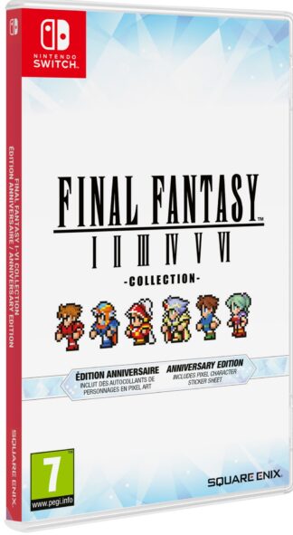 【日本語対応】Final Fantasy I-VI - Anniversary Edition (輸入版) - Nintendo Switch