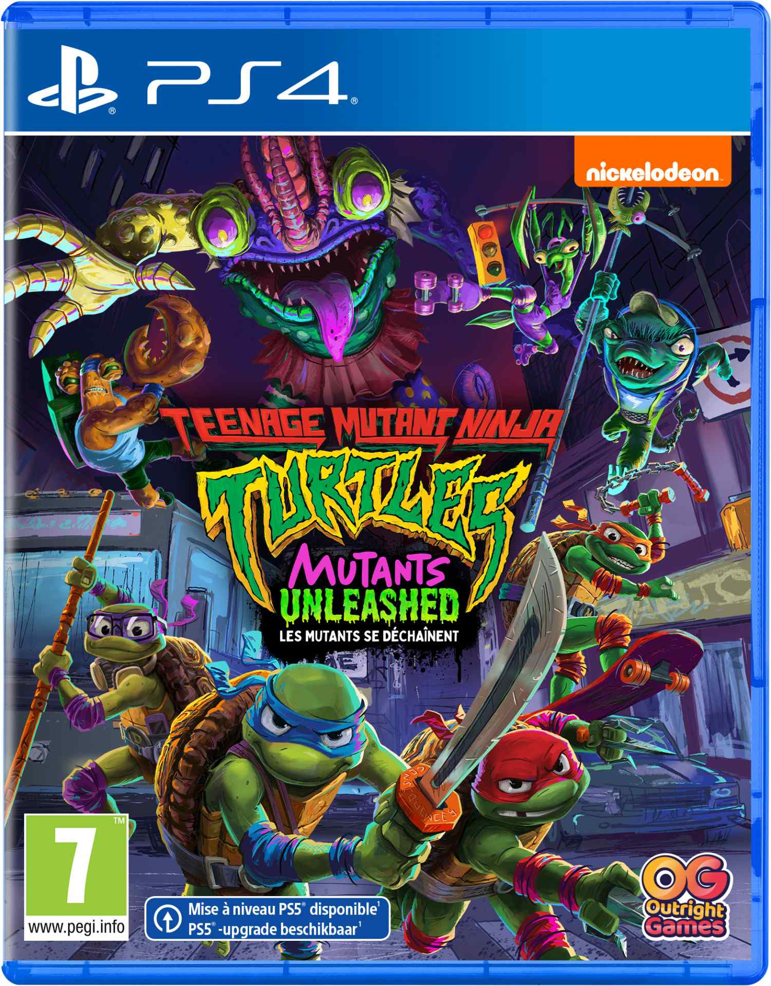 Teenage Mutant Ninja Turtles: Mutants Unleashed (輸入版) - PS4